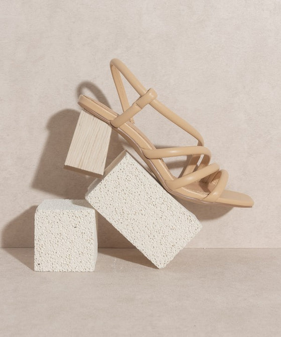 Ashley - Wooden Heel Sandal