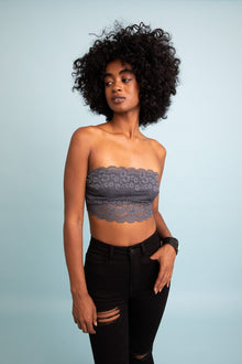  Wide Lace Bandeau