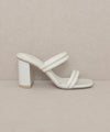Angela - Strappy Alligator Heel