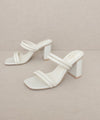 Angela - Strappy Alligator Heel