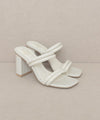 Angela - Strappy Alligator Heel