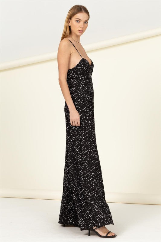 Sweetheart Polka Dot Jumpsuit