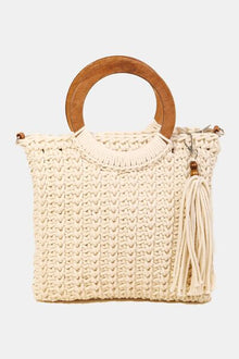  Bailey Crochet Convertible Tote Bag